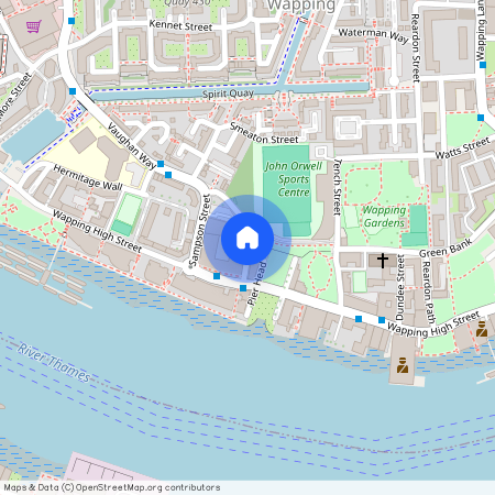 Knighten Street, E1W, London