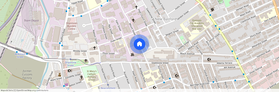 Studio House, Nottingham, Nottinghamshire, NG7