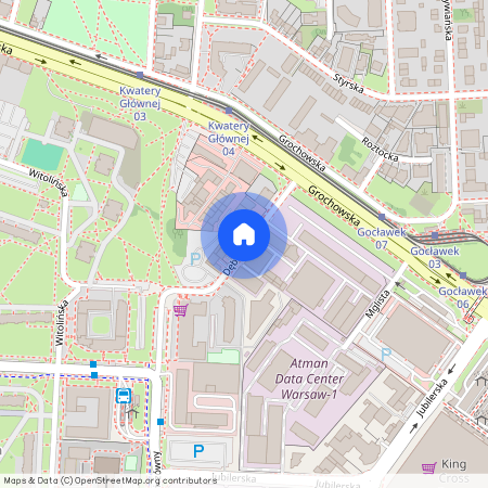 ul. Dęblińska, Gocławek, Praga-Południe, Warszawa, mazowieckie