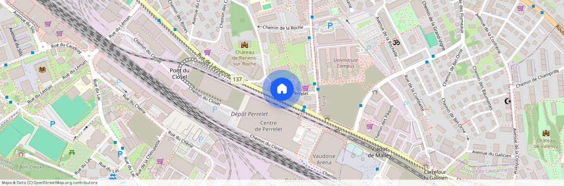 Chemin de Perrelet 8, 1020 Renens VD