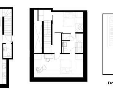 4min zum HB - möblierte 3.5 Zimmerwohnung mit Dachterasse - Photo 2