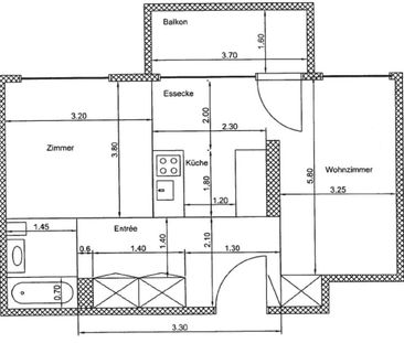 Helle 2.5-Zimmerwohnung im Grünen - Photo 5