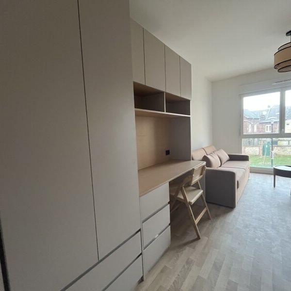 Location Appartement 1 pièce 20m² MAROMME 76150 - Photo 1