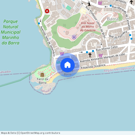 Ed Bahia de Todos os Santos, Avenida Oceânica, 85, Barra, Salvador - BA, 40140, Brazil