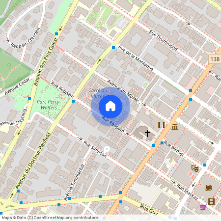 3455 Rue Redpath, app.105, H3G 2G7, H3G 2G7, Montréal