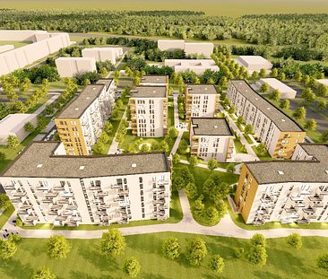 Noch zu errichtende 3-Zimmer-Wohnung mit Süd-/Westbalkon in Rostock-Lichtenhagen - Foto 2