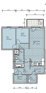 Moderne 3-Zimmer-Wohnung mit Balkon ! Neubau ! Mietwohnungen in Fallersleben - Photo 3