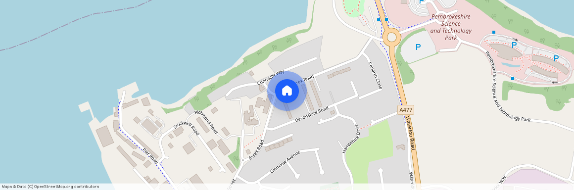 15 Sussex Row, Llanion Park, Pembroke Dock, Pembrokeshire. SA72 6DF