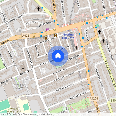 Kensington Place, Kensington, London