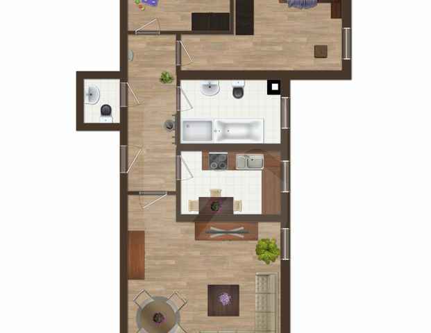 Lüdenscheid: Moderne 3-Zimmer-Dachgeschoss-Wohnung mit kleinem Balkon - Foto 1