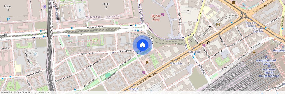 Kölner Str. 4, 60327 Frankfurt am Main, Germania