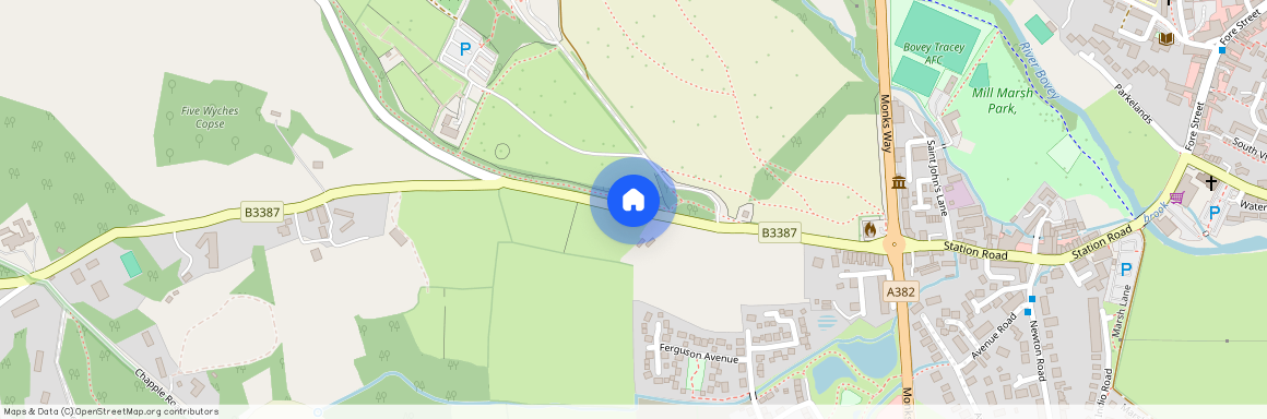 B3387, Bovey Tracey, TQ13 9NB, United Kingdom, Teignbridge