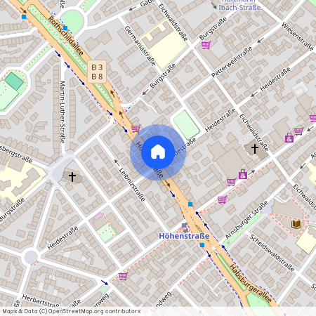 Höhenstraße 32, 60385 Frankfurt am Main