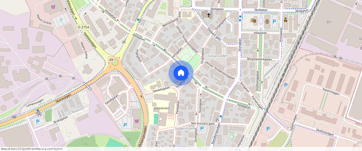 Skövde, Vasagatan, **, 54150