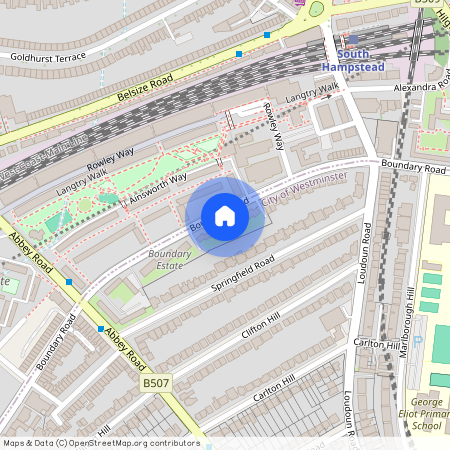 whaltham house. Boundary road, London, NW8 0JD