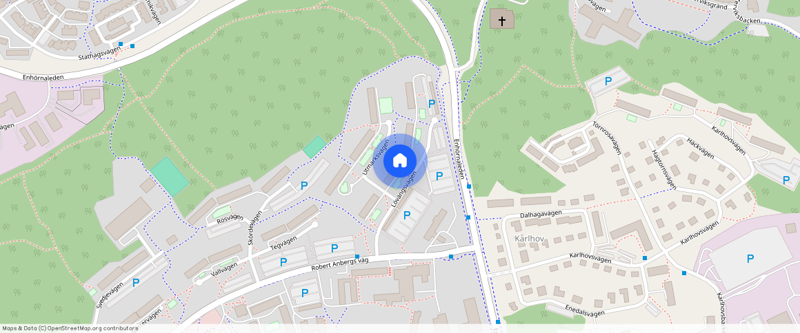 Lövängsvägen **, Ronna