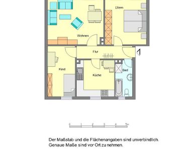 3-Zimmer-Wohnung in Detmold Stadtmitte - Foto 2