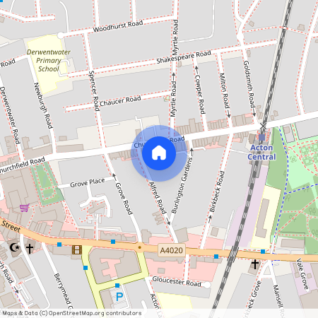 Churchfield Road, Acton, London, W3