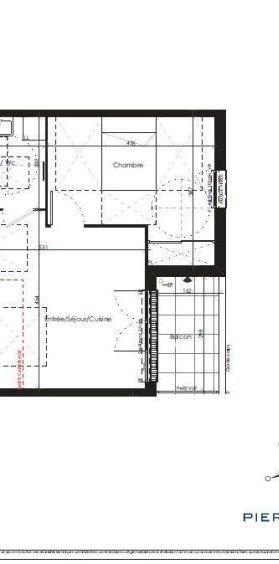 Appartement 2 Pièces 41 m² - Photo 1