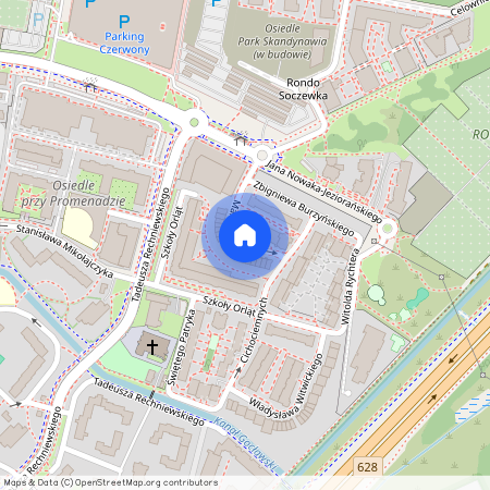 ul. Mariana Pisarka, Gocław, Praga-Południe, Warszawa, mazowieckie