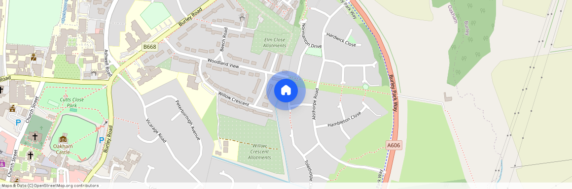 Wensum Close, Oakham LE15