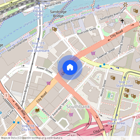 2708 (1B furnished)/135 City Road, Vic 3006, Southbank