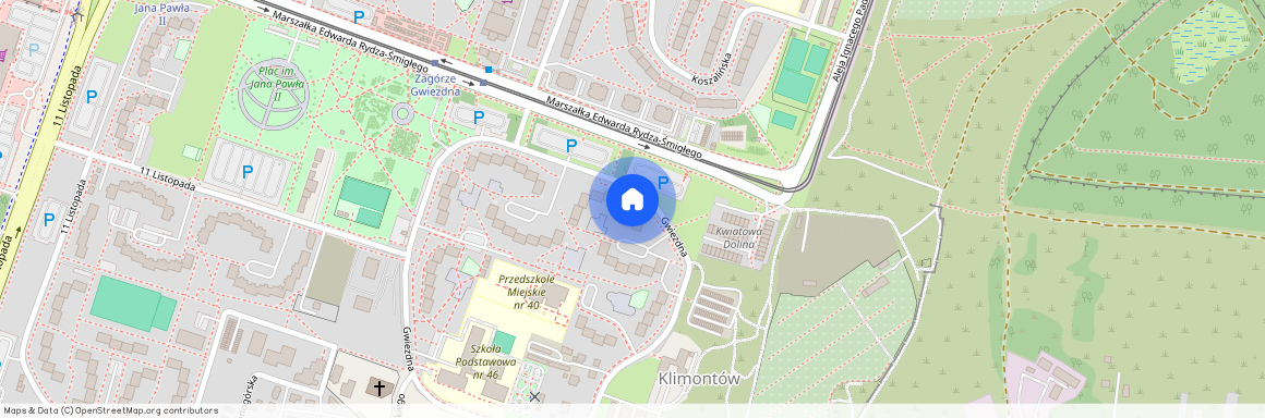 Gwiezdna 12a, Sosnowiec, Zagórze