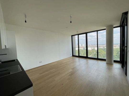 Belvedere in Sicht: unbefristete 2 Zimmer Neubauwohnung mit Loggia und vielen Extras im Haus! - Photo 1