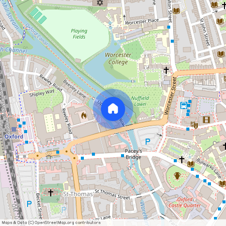 Upper Fisher Row, Oxford, Oxfordshire, OX1