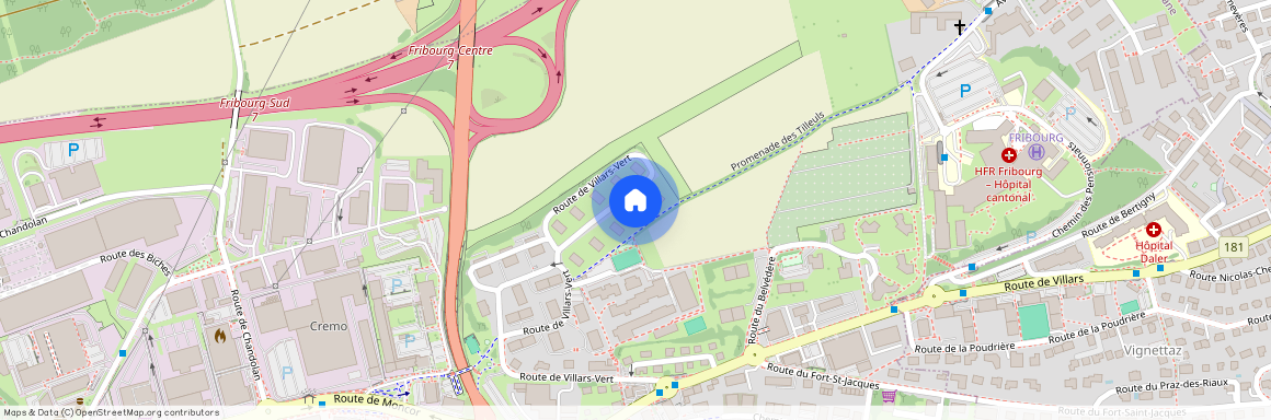 Route de Villars-Vert 38, 1752, Villars-Sur-Glâne