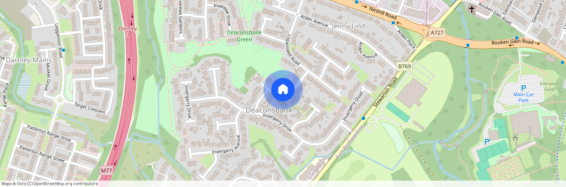 Deaconsbank, Loganswell Place, G46 8NQ - Unfurnished, Loganswell Place  - Unfurnished