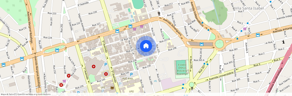 Setor Universitário, Rua 226 c/ Rua 227, Goiânia