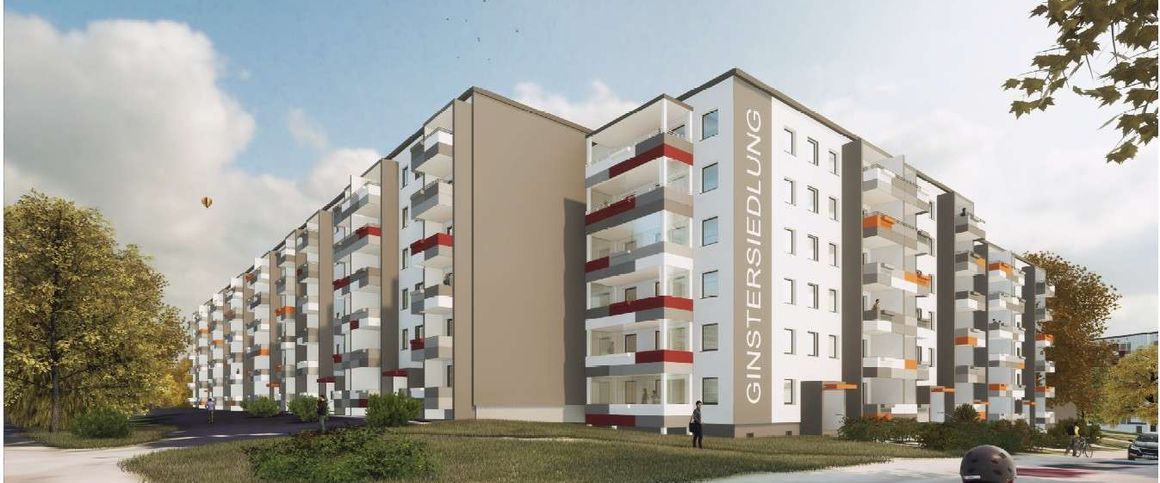 4-Raum-Wohnung mit Balkon im 2.OG - Foto 1