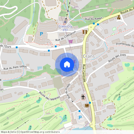 Rue du Prado - Crans, 3963 Crans-Montana