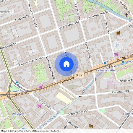 Funkenburgstraße 3, 04105 Leipzig - Leipzig, Zentrum-Nordwest-Nordwest