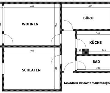 Schöne 3 Raumwohnung in der 3 Etage mit Balkon zu vermieten, im fam... - Photo 2