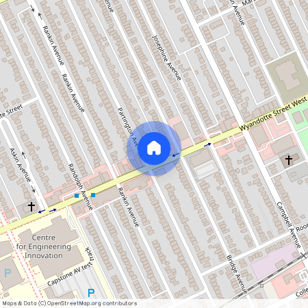 1980 WYANDOTTE STREET West Unit# 105, Windsor, Windsor, Essex, N9B 1K1