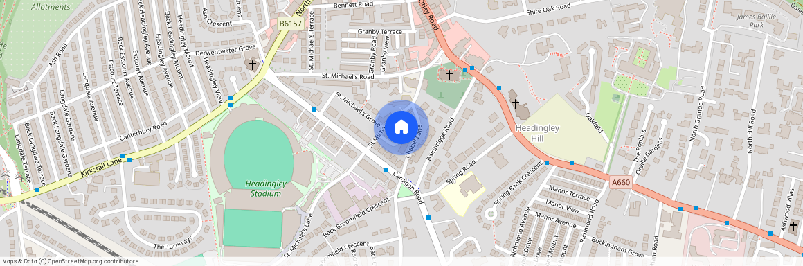 Saint Michael's Crescent, Leeds LS6