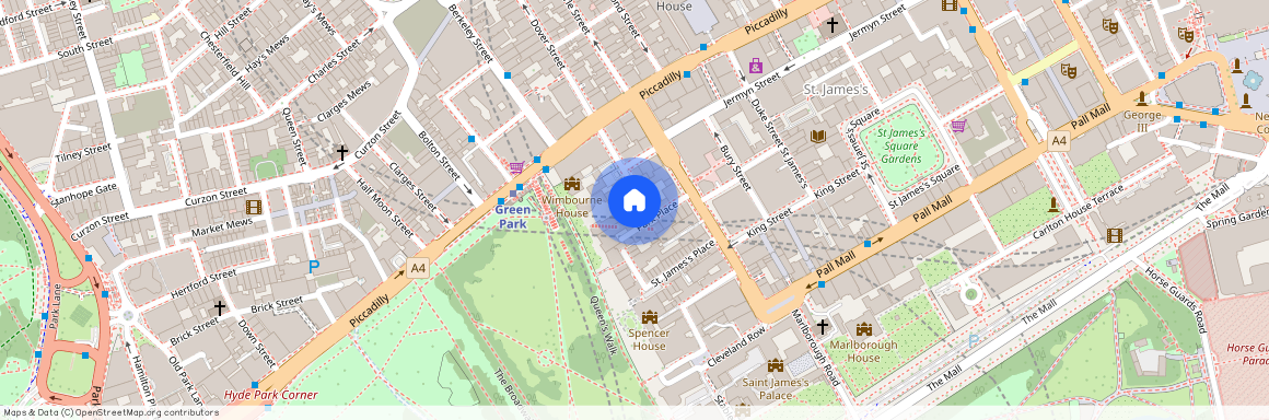 3 Bedroom Apartment, Arlington House, 17-24 Arlington Street, St James`s, SW1A