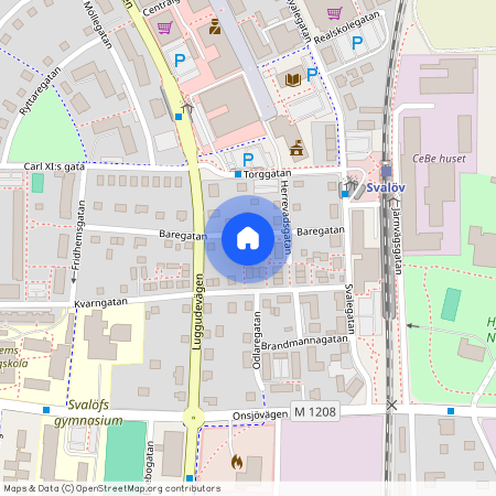 SVALÖV, Svalöv, Skåne, Baregatan 1 B