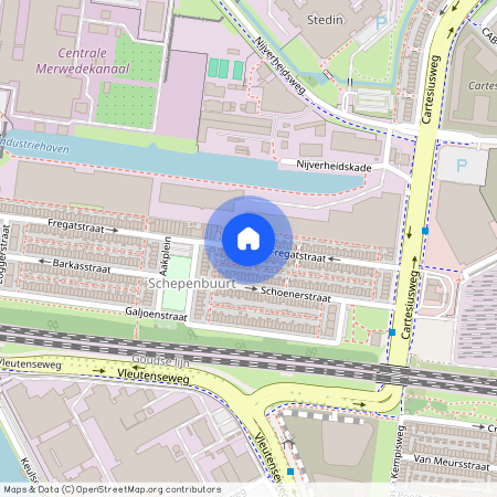 Schepenbuurt, Cartesiusweg e.o., 3534 RB, Fregatstraat, Utrecht