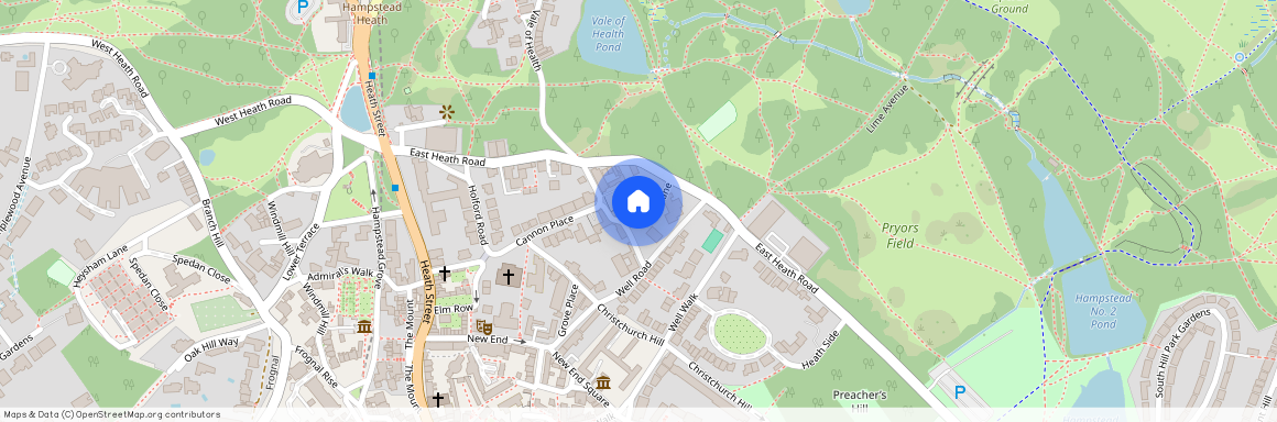 Cannon Lane, NW3, London