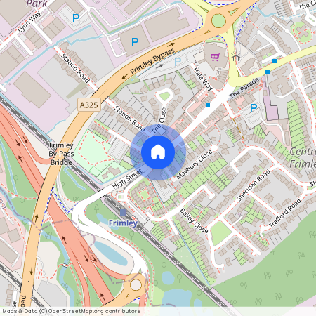 Frimley High Street, Frimley, Camberley, Surrey, GU16