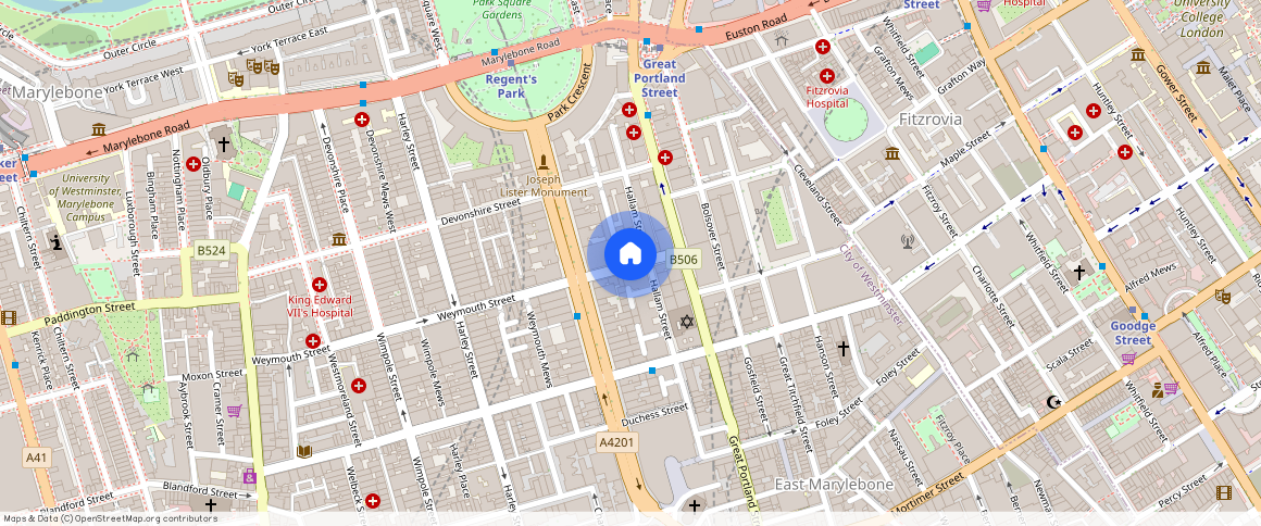 Weymouth Street, W1W, London