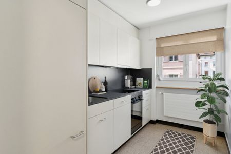 Magnifique appartement rénové de 3 pièces avec terrasse et ascenseur - Photo 4