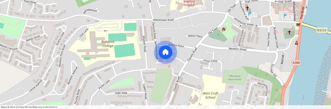 2 Bedroom 1st Floor Flat, Geneva Court, Bideford