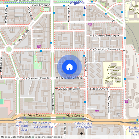 Via Giacomo Zanella, 59, Milano, Lombardy 20133