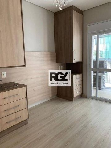 Apartamento Com 1 Dormitório Para Alugar, 57 m² por R$5.700,00/mês - Gonzaga - Santos/sp - Photo 3