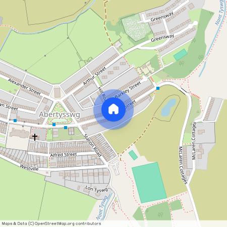 Charles Street, Abertysswg, NP22