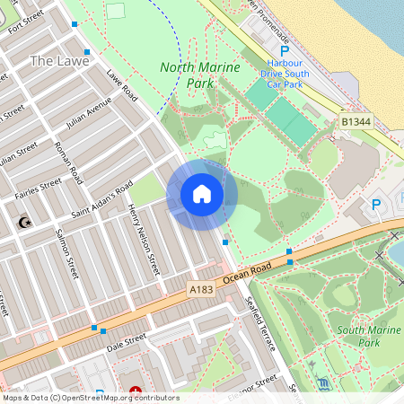 Service Accommodation - Sleeps 6 The Beach House, Lawe Road, South Shields